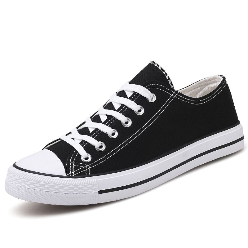 Womens  Trainers | Black Lace Up Casual Trainers Shoes Trainers